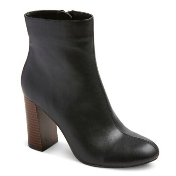 Merona | Black Joelle Booties | Size 9.5 - Picture 1 of 12